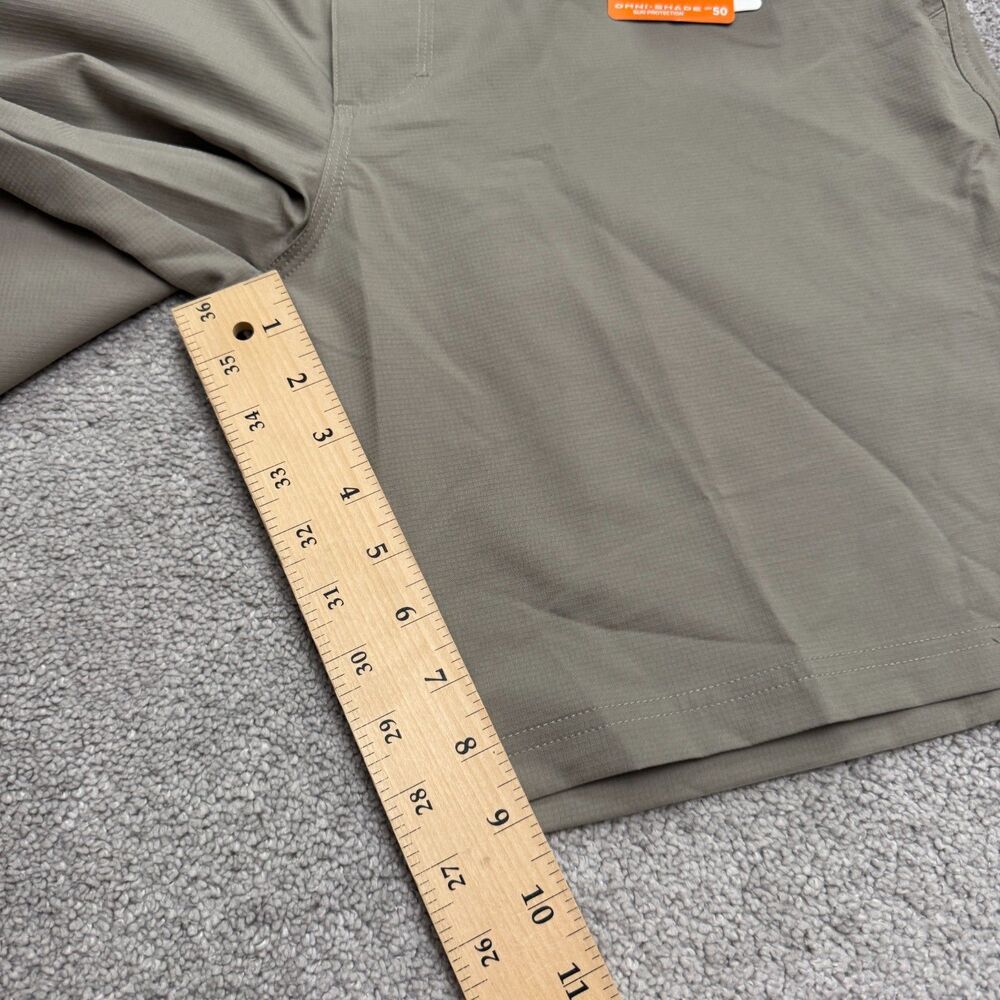 Columbia Battle Ridge Flex Omni-Shade UPF 50 Cargo Shorts Mens 40 Gray Outdoor - Picture 13 of 16
